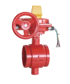 XD381X Grooved End Butterfly Valve